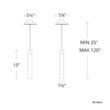 Minx PD-78013 Mini Suspension Modern Forms Lighting