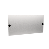 DeVille - Plaque d'adresse rectangle horizontal en stainless - 1740 - Snoc