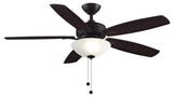 Aire Deluxe 52 avec Lumière Ventilateur Fanimation