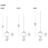 Bonnie & Clyde Suspension Zafferano