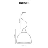 Trieste Suspension Geo Contemporary